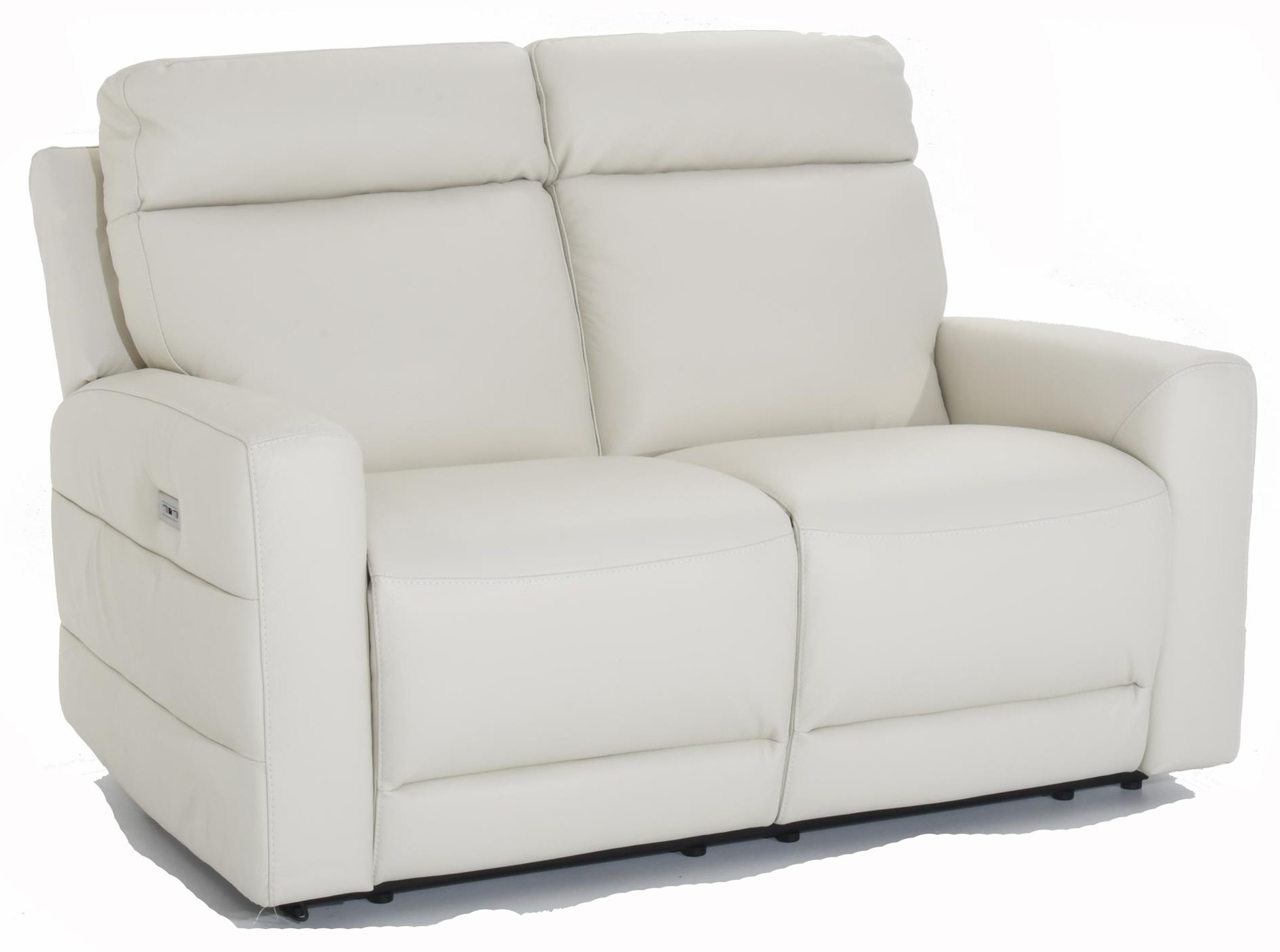 Leather power sale loveseat
